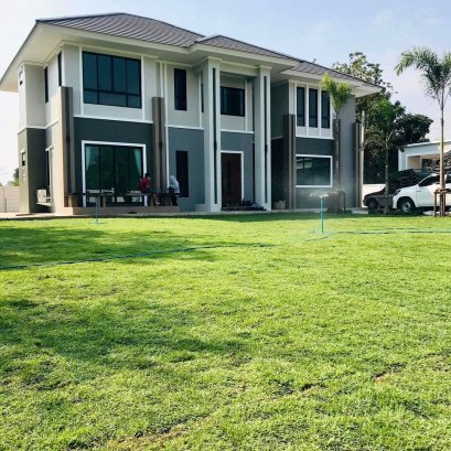 ปูหญ้านวลน้อย 400 ตรม.จ.กาญจนบุรี 