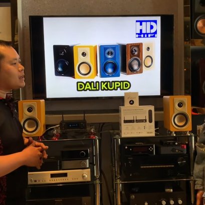 รีวิว ชุดฟังเพลงลำโพง Dali Kupid กับ Arylic H50 ที่ HDHiFi พระรามเก้า