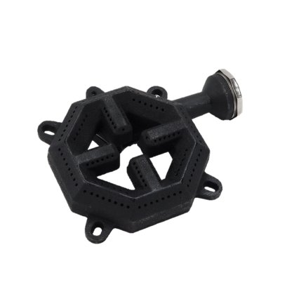 Hexagon Burner Black