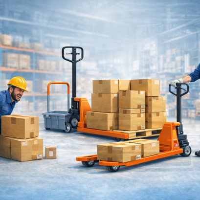 ยกของหนักไม่จำเป็นต้องเสี่ยง | เลือกอุปกรณ์เคลื่อนย้ายให้ถูก | HappyMoveOnline