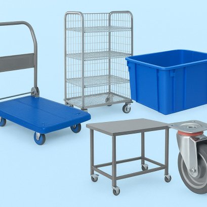 ทำไมต้องเลือก Happy Move | โซลูชันอุปกรณ์เคลื่อนย้าย รถเข็น ล้ออุตสาหกรรม และลังพลาสติกครบวงจร