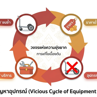 วิธีซ่อมรถเข็นของ