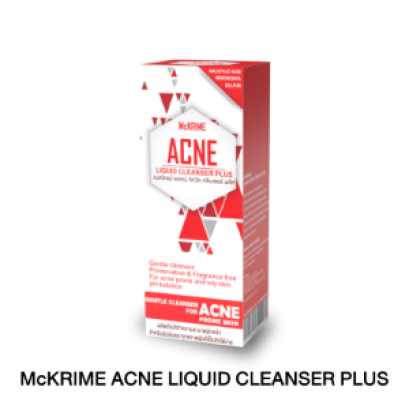 McKRIME ACNE LIQUID CLEANSER PLUS
