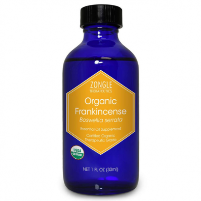 น้ำมันหอมระเหยออร์แกนิค ปลอดสารพิษ-ทานได้ Zongle Organic Frankincense Oil