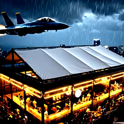 Mechanic Home ผู้ให้บริการออกแบบ ผลิตและติดตั้ง หลังคาเลื่อนผ้าใบ