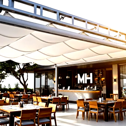 Mechanic Home ผู้ให้บริการออกแบบ ผลิตและติดตั้ง หลังคาเลื่อนผ้าใบ