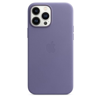 Apple iPhone 13 Pro Leather Case With MagSafe Wisteria