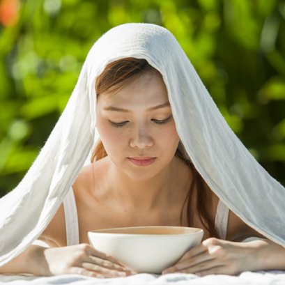 แก้หวัดคัดจมูกด้วยการสุมยา