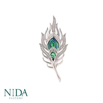 SILVER BROOCH
