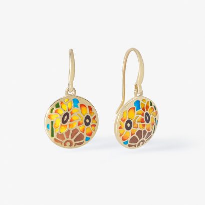 Sunflower Garden Earring