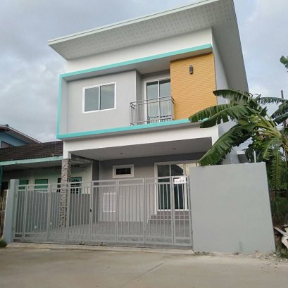 ขายบ้านใหม่ !!! บ้านเดี่ยว 2 ชั้น ถนน 9กิโล อ.ศรีราชา จ.ชลบุรี For Sale Brandnew House Sriracha , Chonburi
