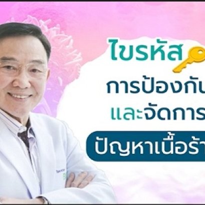 รูปไขรหัสการป้องกันและจัดการปัญหาเนื้อร้าย