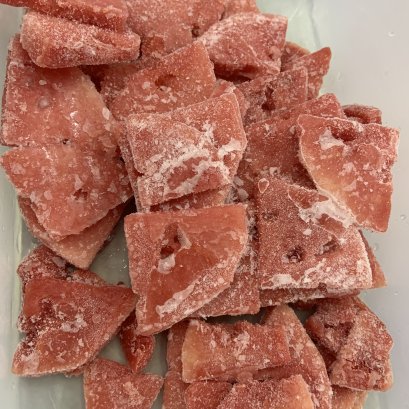 แตงโมหั่นชิ้น แช่แข็ง