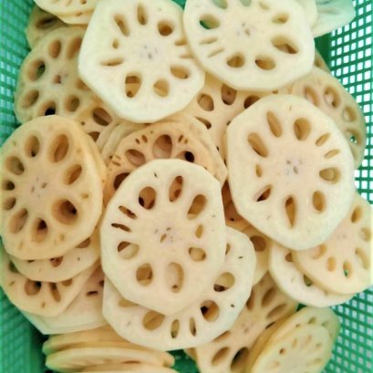 Lotus root slides