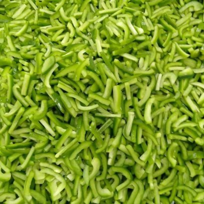 GreenBellpepper Sliced sticks