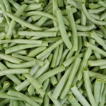 ถั่วแขกหั่นท่อน