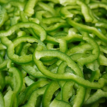 พริกหวานหั่นเส้น