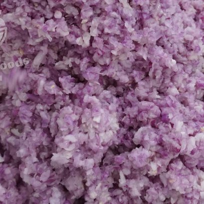 หอมแดงไทยสับหยาบ