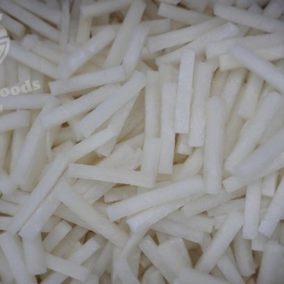 หัวไชเท้าหั่นแท่ง