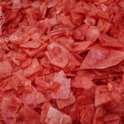 Frozen sliced watermelon