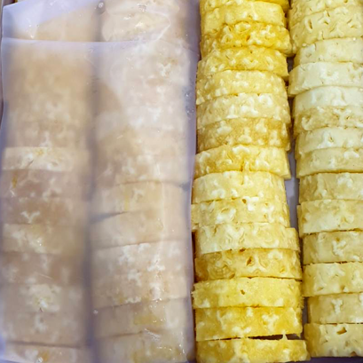 สัปปะรดหั่นชิ้น