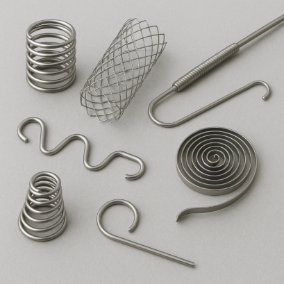 ลวดสปริงสำหรับงานทางการแพทย์ (Medical Spring Wire)