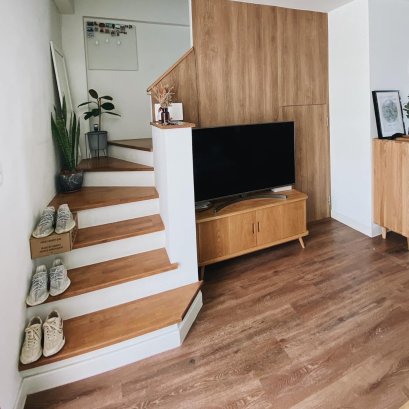 กระเบื้องยางลายไม้ สไตล์มินิมอล “Minimal Style”