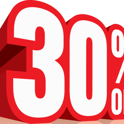ลด 30 %
