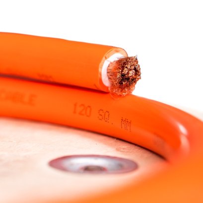 สายเชื่อม 120 sq mm สายเครื่องเชื่อมไฟฟ้า  สายตู้เชื่อมไฟฟ้า