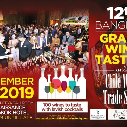 The Biggest and Most Elaborate Professional Wine Event in Thailand!