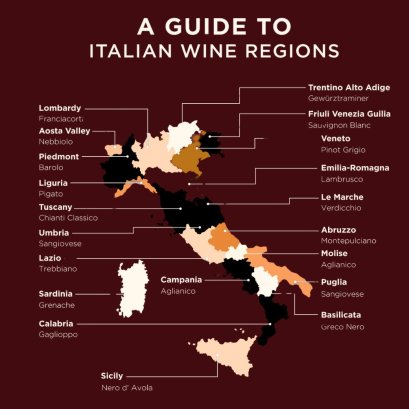Overview of Italy's Major Wine Regions