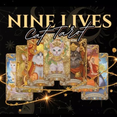 Nine Lives Cat Tarot Deck