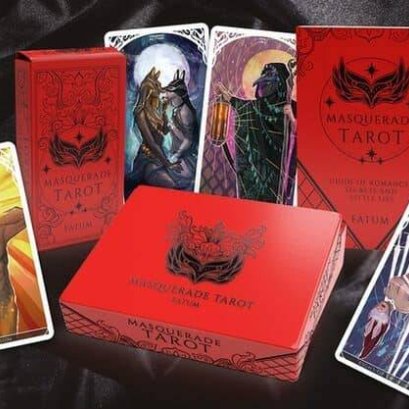 Masquerade Tarot Deck - Bauta Edition