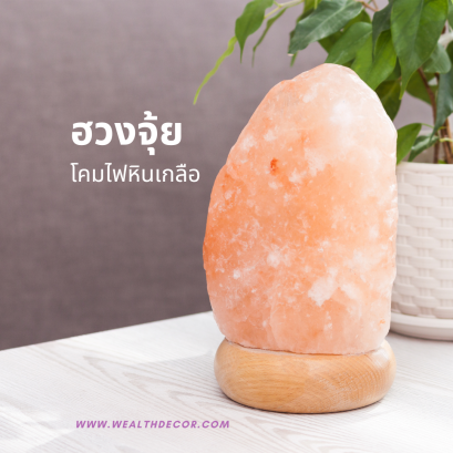 ฮวงจุ้ย โคมไฟหินเกลือ 