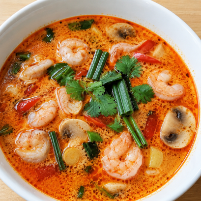 CREAM OF TOM YUM SOUP