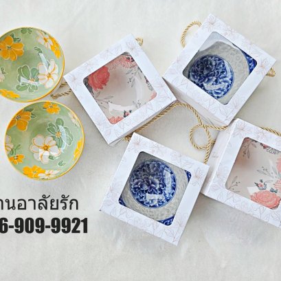 ของชำร่วย ชามญี่ปุ่นใส่กล่อง