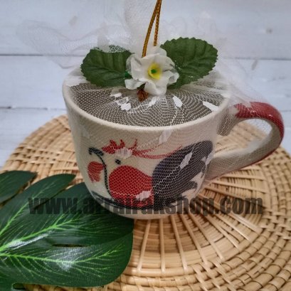 แนะนำแก้วกาแฟตราไก่สำหรับใช้เป็นของชำร่วยงานศพ