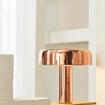 Blu Dot Table Lamp (Rose Gold)