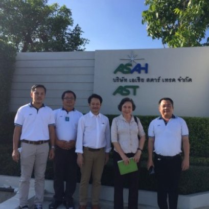 เยี่ยมชมโรงงานผลิตเอนไซม์ของบริษัท ฯ