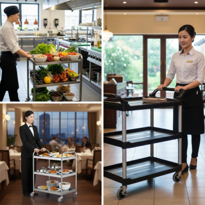 Những loại vật liệu nào phù hợp cho việc vận chuyển và xử lý vật liệu trong ngành dịch vụ?