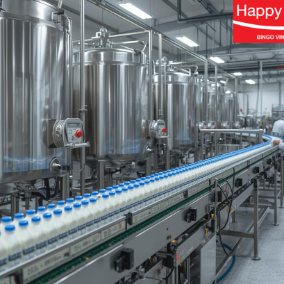 Nhà máy sữa tại Việt Nam  Những con số và thiết bị vận hành phía sau