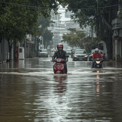 Tình trạng ngập nước ở Hà Nội và cách phòng tránh nước tràn vào nhà 