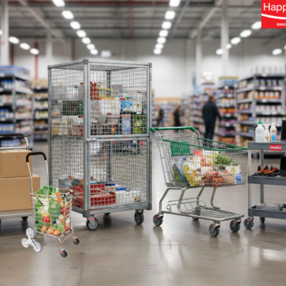 Có mấy loại xe đẩy hàng phổ biến trên thị trường ?