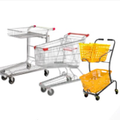 Dòng bánh xe cho xe đẩy siêu thị của Happy Move