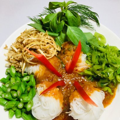 รีวิวขนมจีนน้ำพริกสูตรเด็ด