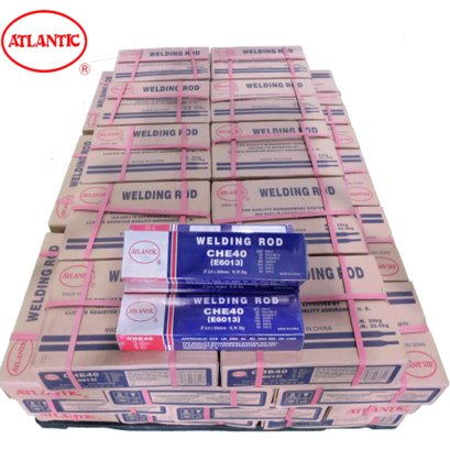 ลวดเชื่อมไฟฟ้า ATLANTIC CHE-40 ขนาด 4.00 มม. 4 กล่อง/ลัง ลังละ 20 Kg.