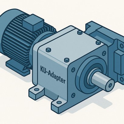 KU-Adapter อุปกรณ์เชื่อมต่อมอเตอร์กับเกียร์อุตสาหกรรม