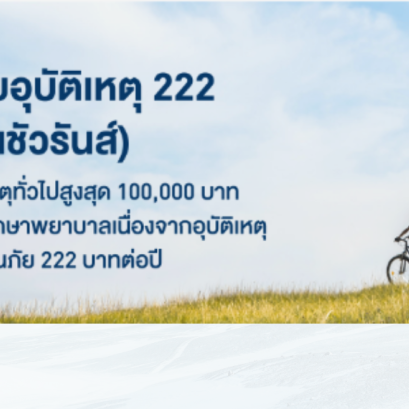 ประกัประกันภัยอุบัติเหตุ 222  (ไมโครอินชัวรันส์)