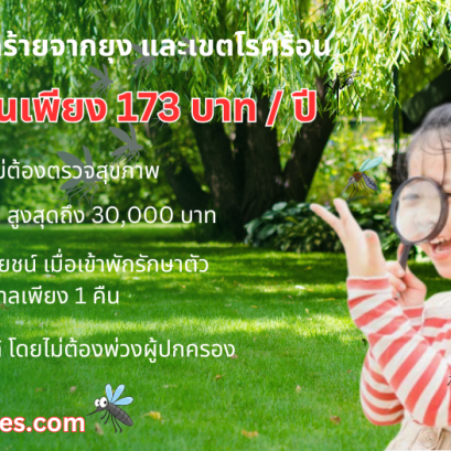 ประกันภัยโรคร้ายจากยุงและโรคเขตร้อน