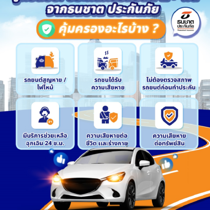 ธนชาตประกันภัยรถยนต์ 2+ ฟิต 